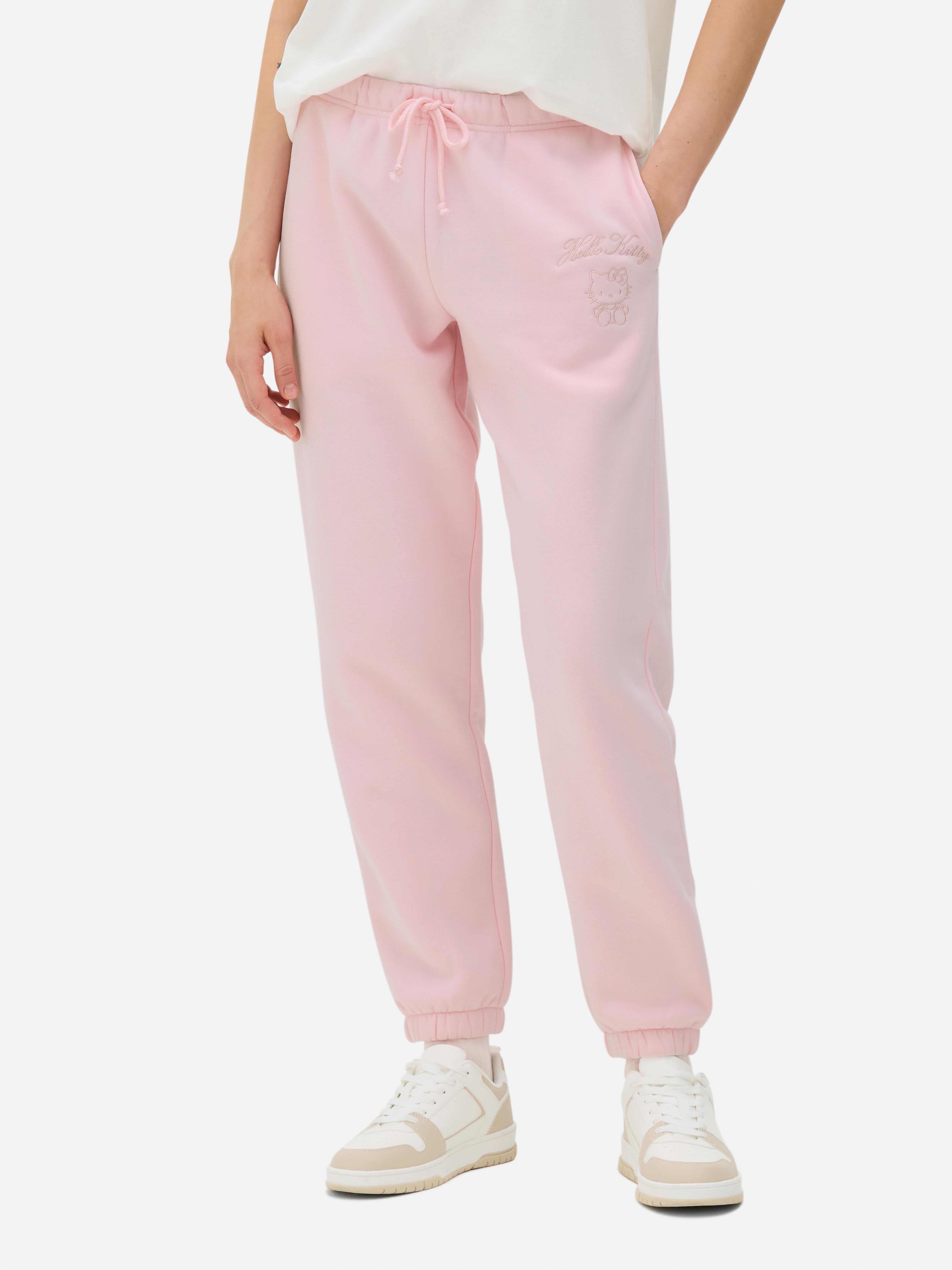 Hello Kitty Embossed Sweatpants