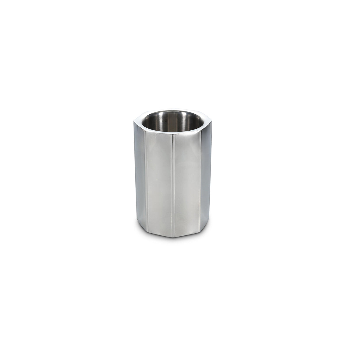 S|P Collection - Wijnkoeler 13xH20cm dubbelwandig zilver Nox