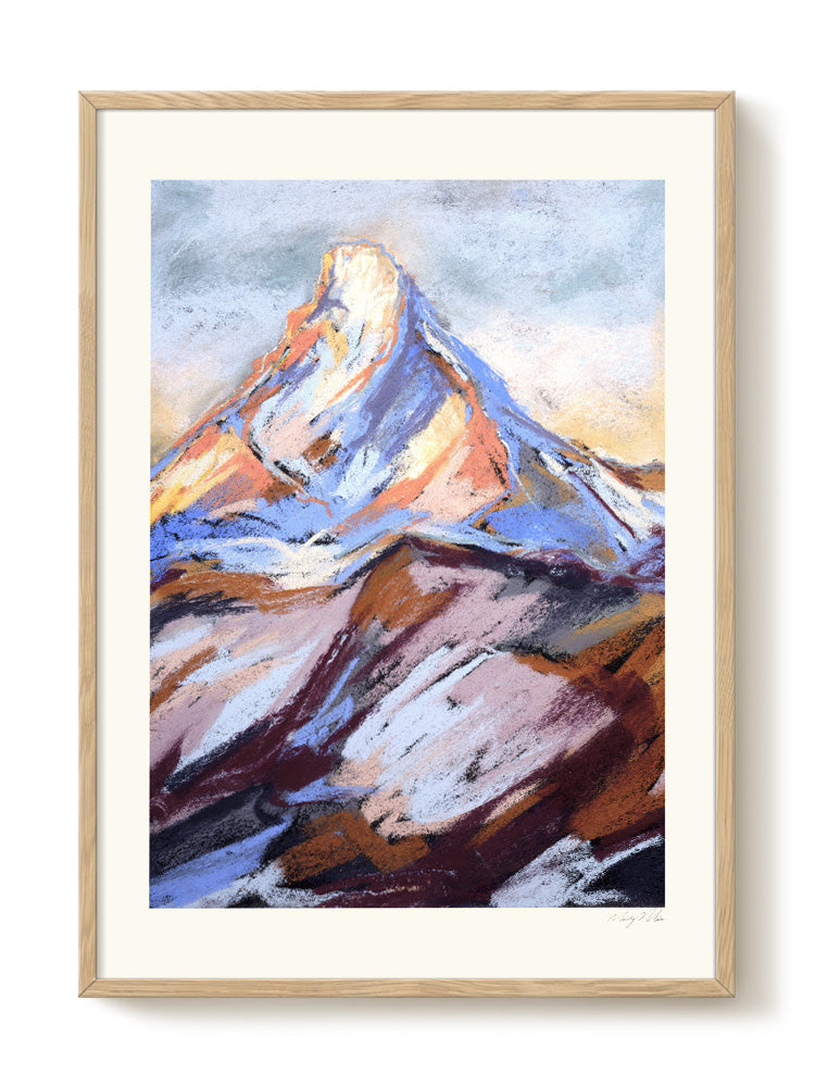 Mandy Maria - Matterhorn Autumn - PSTR studio Kunst Poster