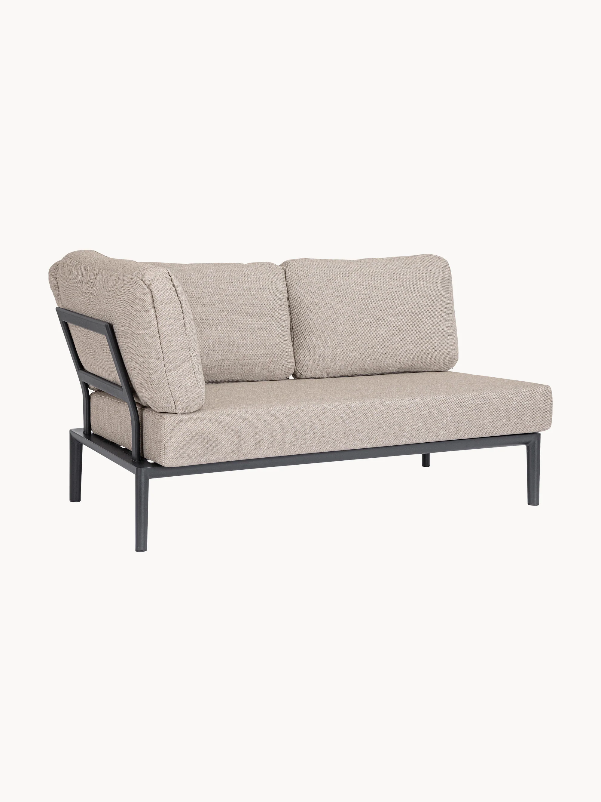 Modulares Outdoor-Ecksofa Gerald (2-Sitzer)