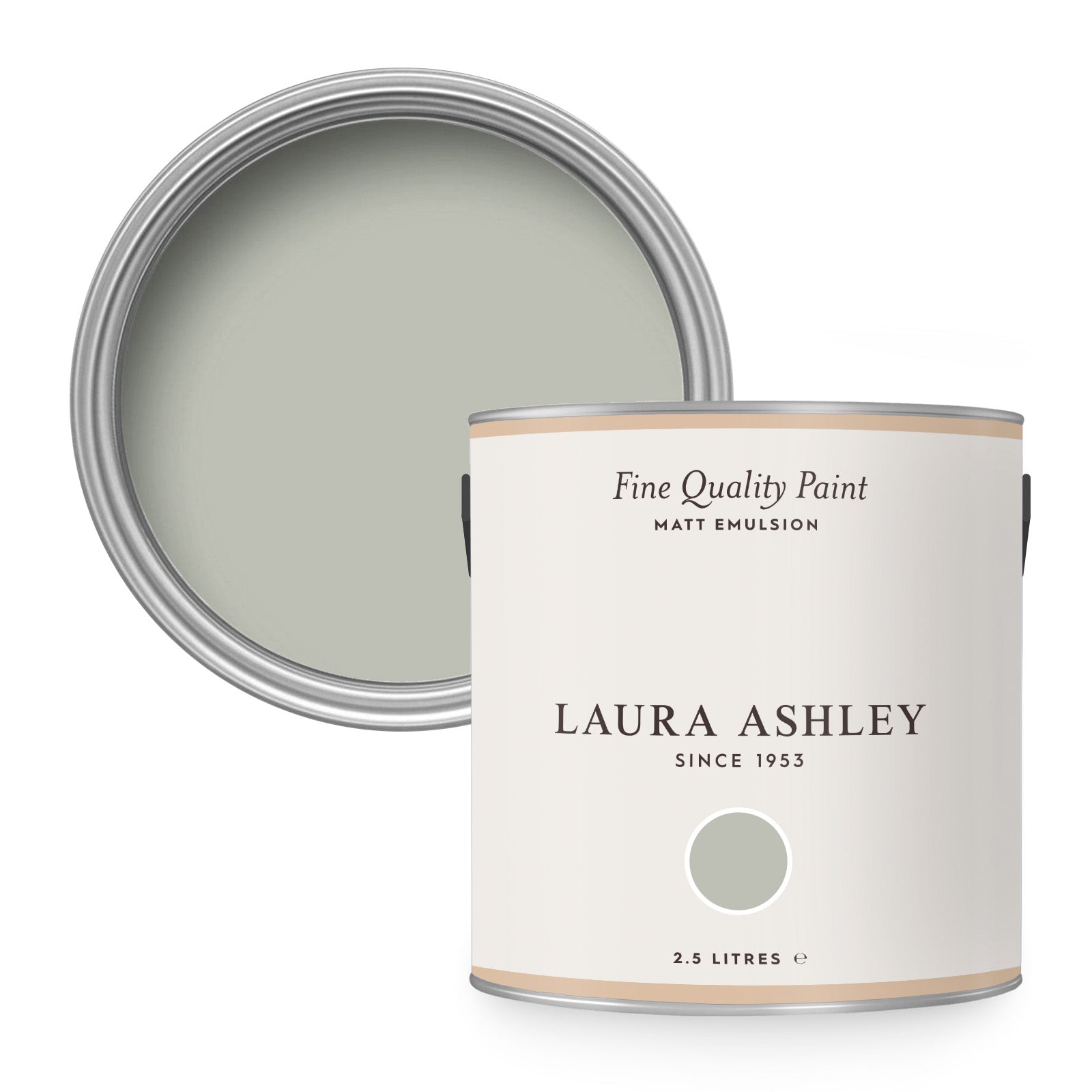 Laura Ashley Muurverf Mat Sage Leaf 2,5 liter