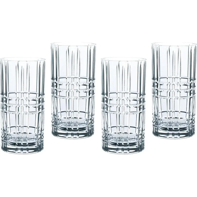 Longdrinkglas 4er-Set Square