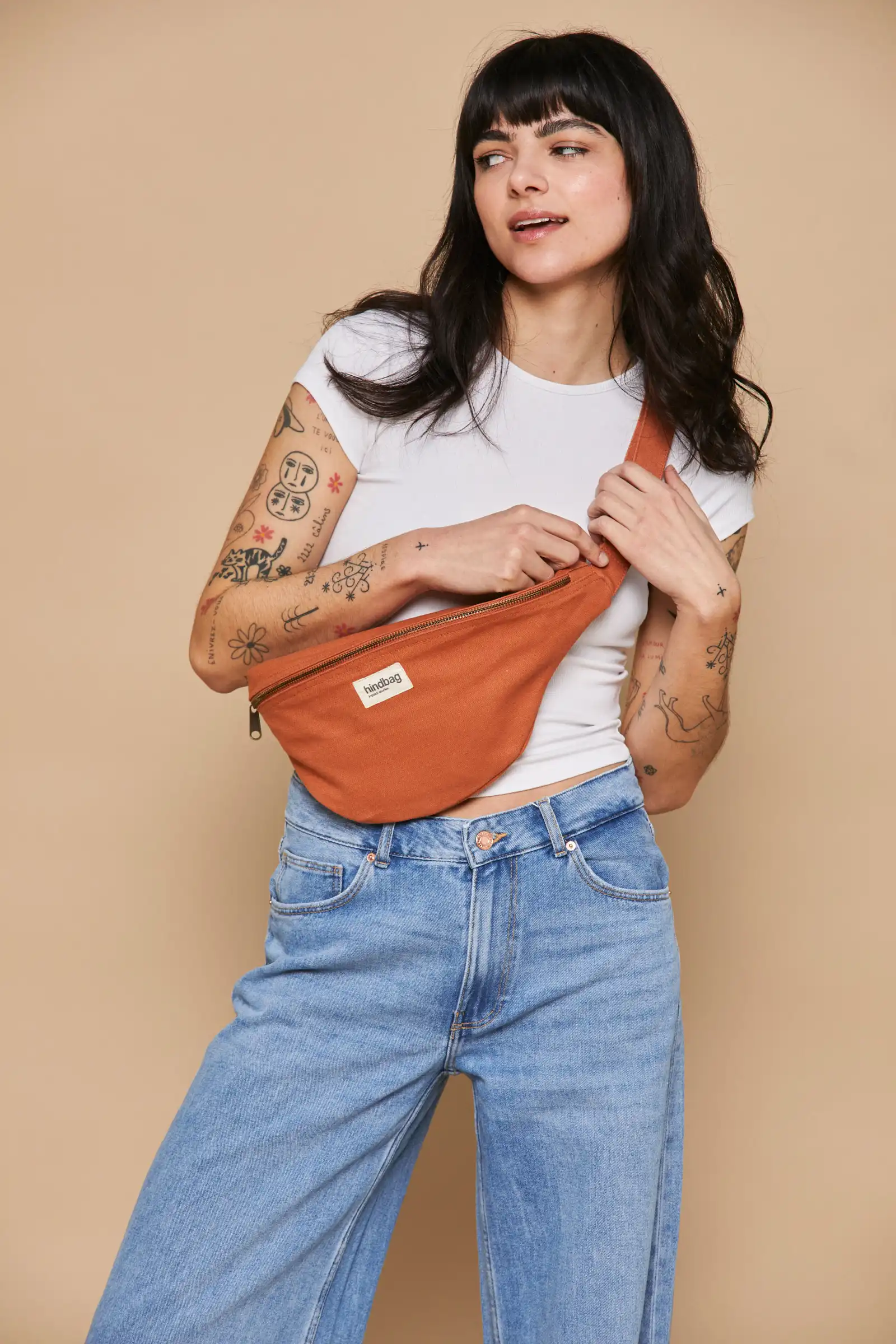Sac banane L Sasha Sienne