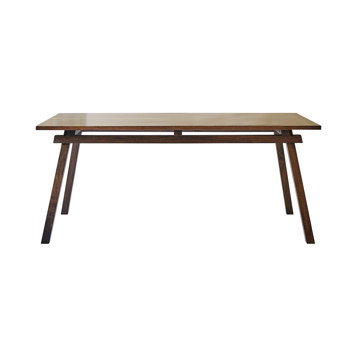 Tikamoon Eettafel van massief mangohout voor 6/8 personen - Bruin