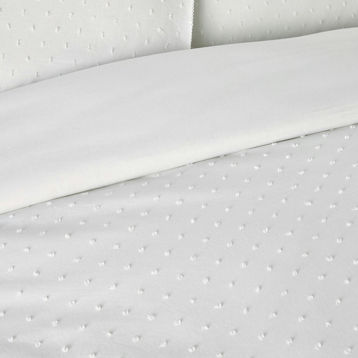 Housse de couette coton plumetis, Hilda