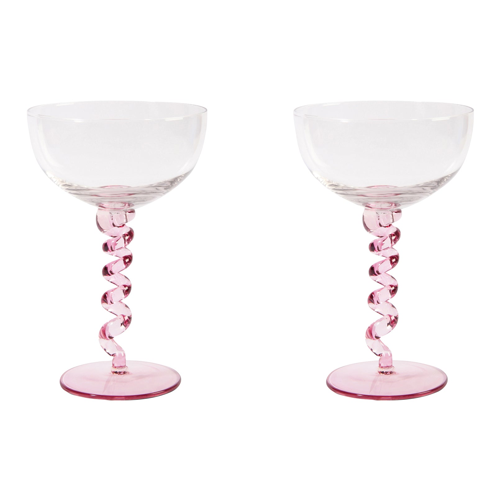 &k amsterdam Spiral Coupe 2 st. - Roze