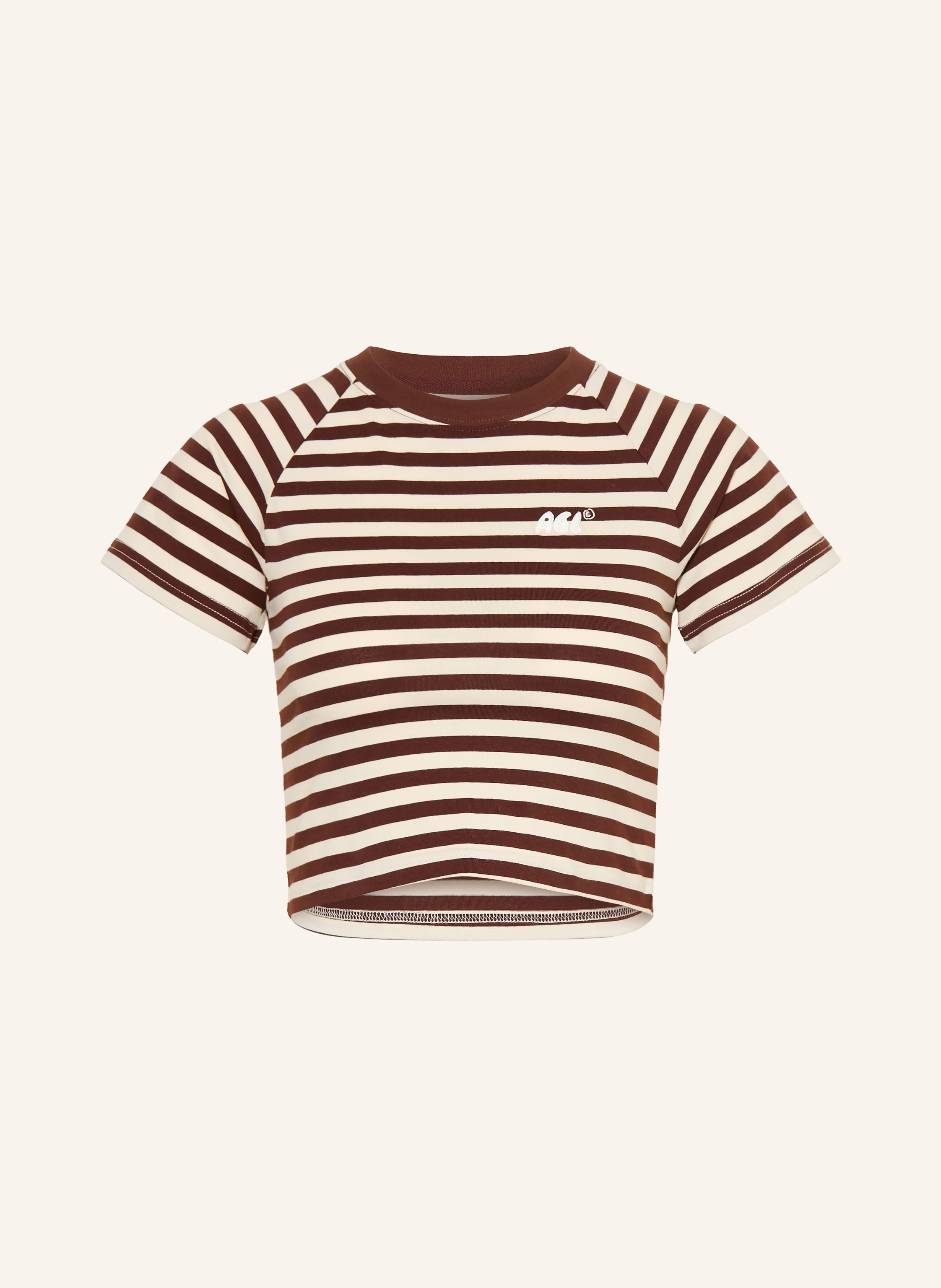 another COTTON LAB Cropped-Shirt