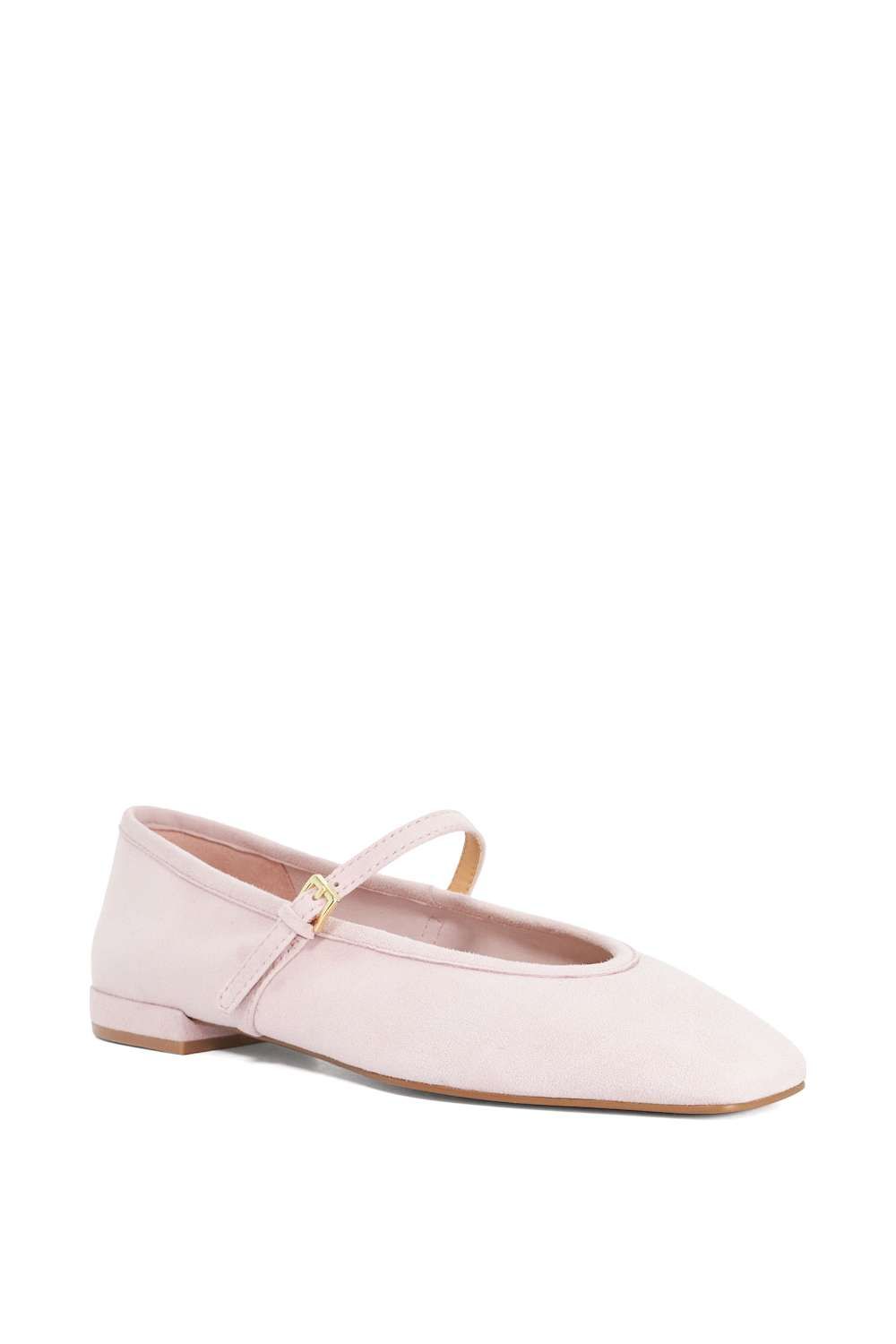 Dune London Hearthrob' Suede Ballet Pumps