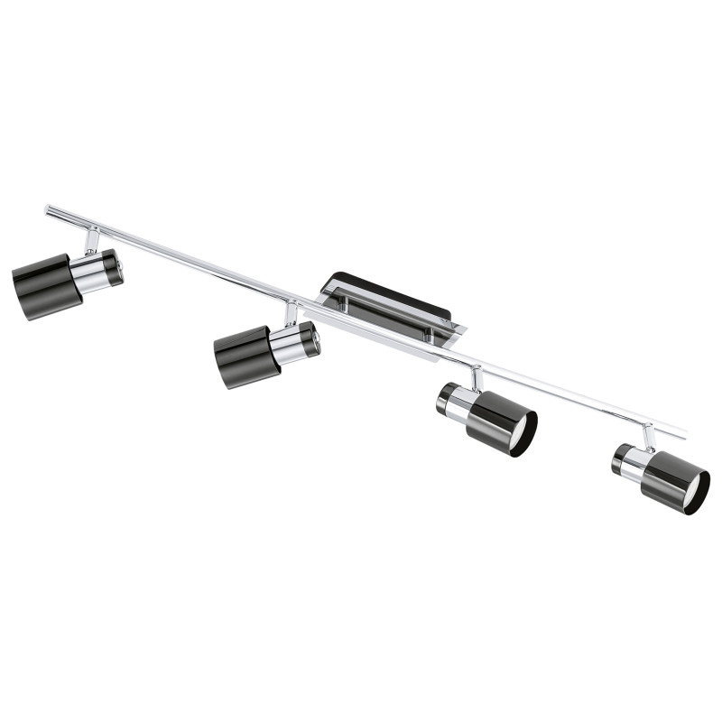 Spot LED Davida noir GU10 4 x 5 W EGLO
