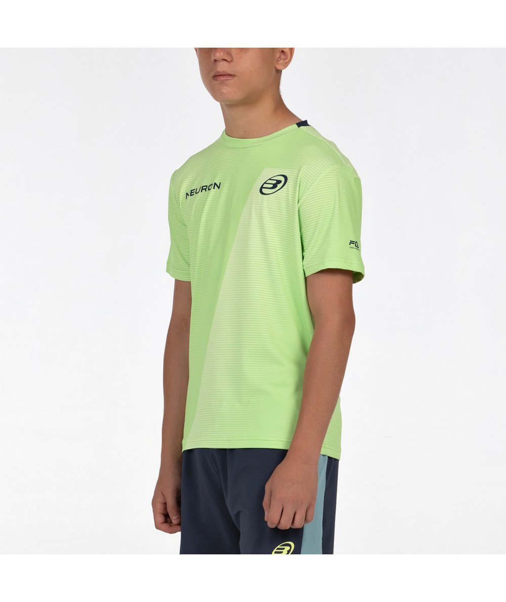 CAMISETA BULLPADEL CHINGOTTO J 25I LIMON