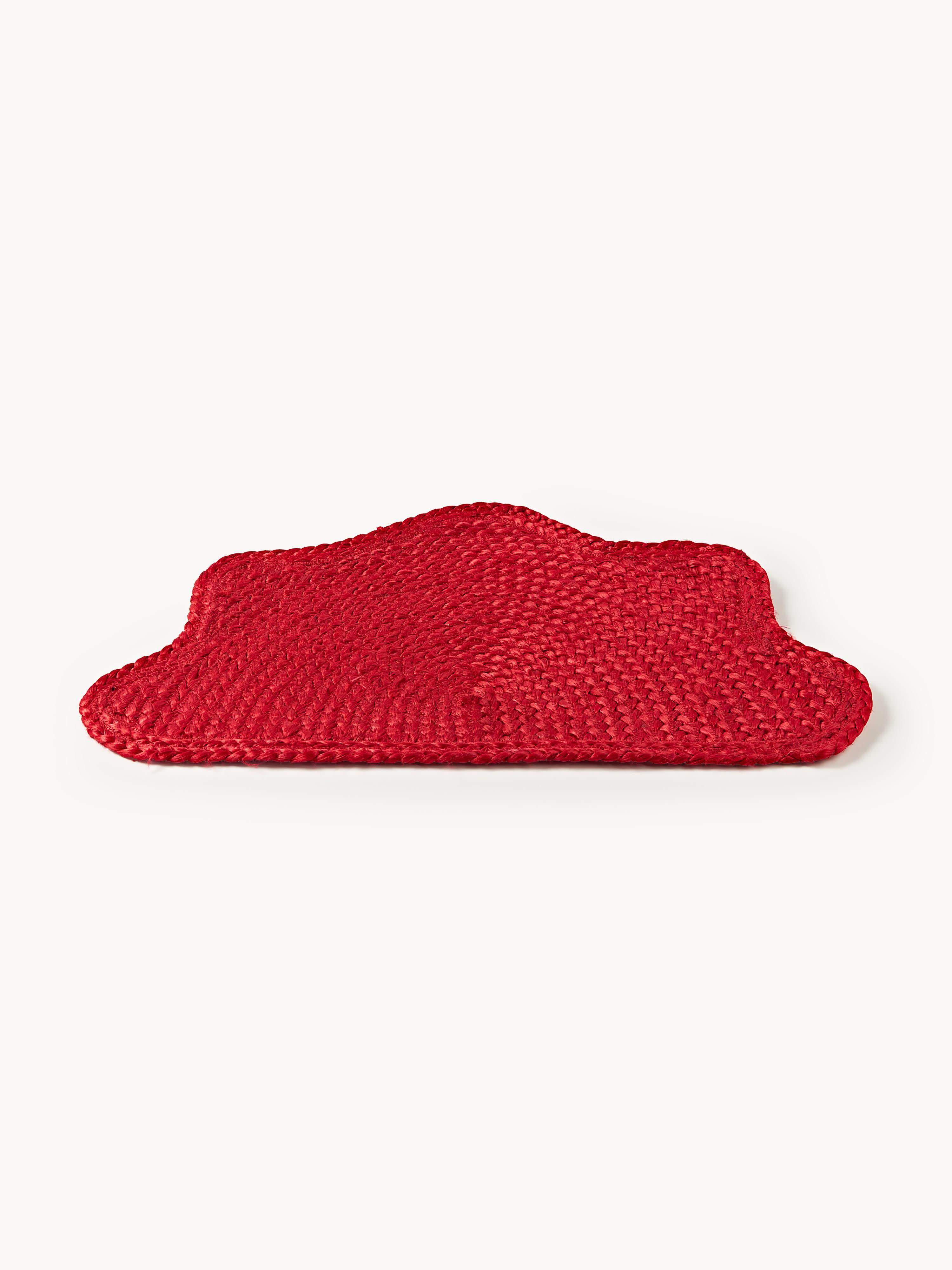 Handgewebte Jute-Fußmatte Lalika