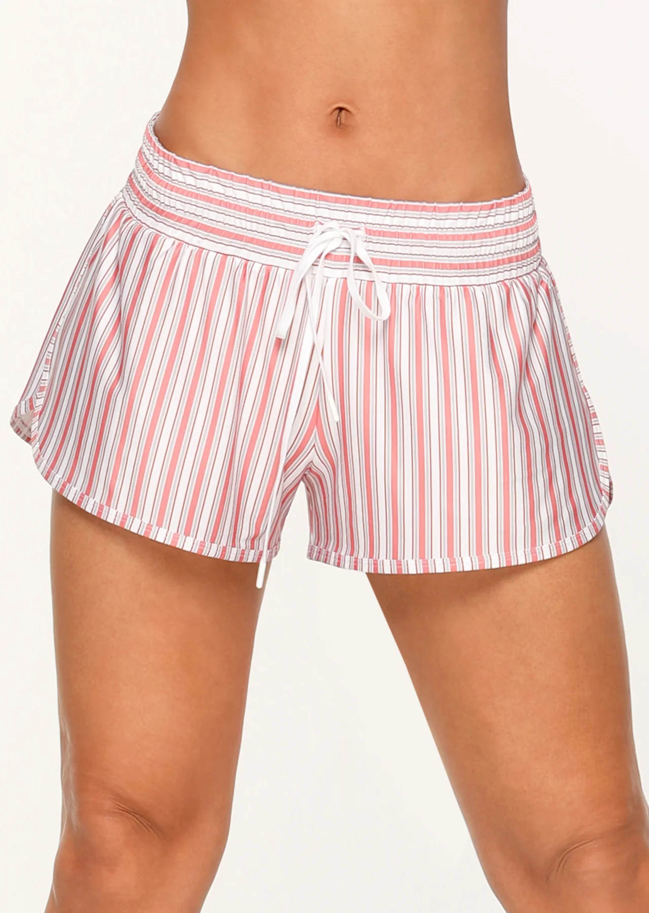 Vintage Stripe Run Shorts