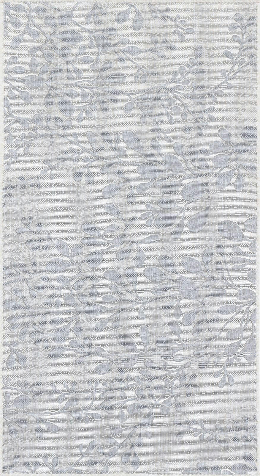 MOLLY - Tapis d'Extérieur/Intérieur Ivoire/Gris 80x150