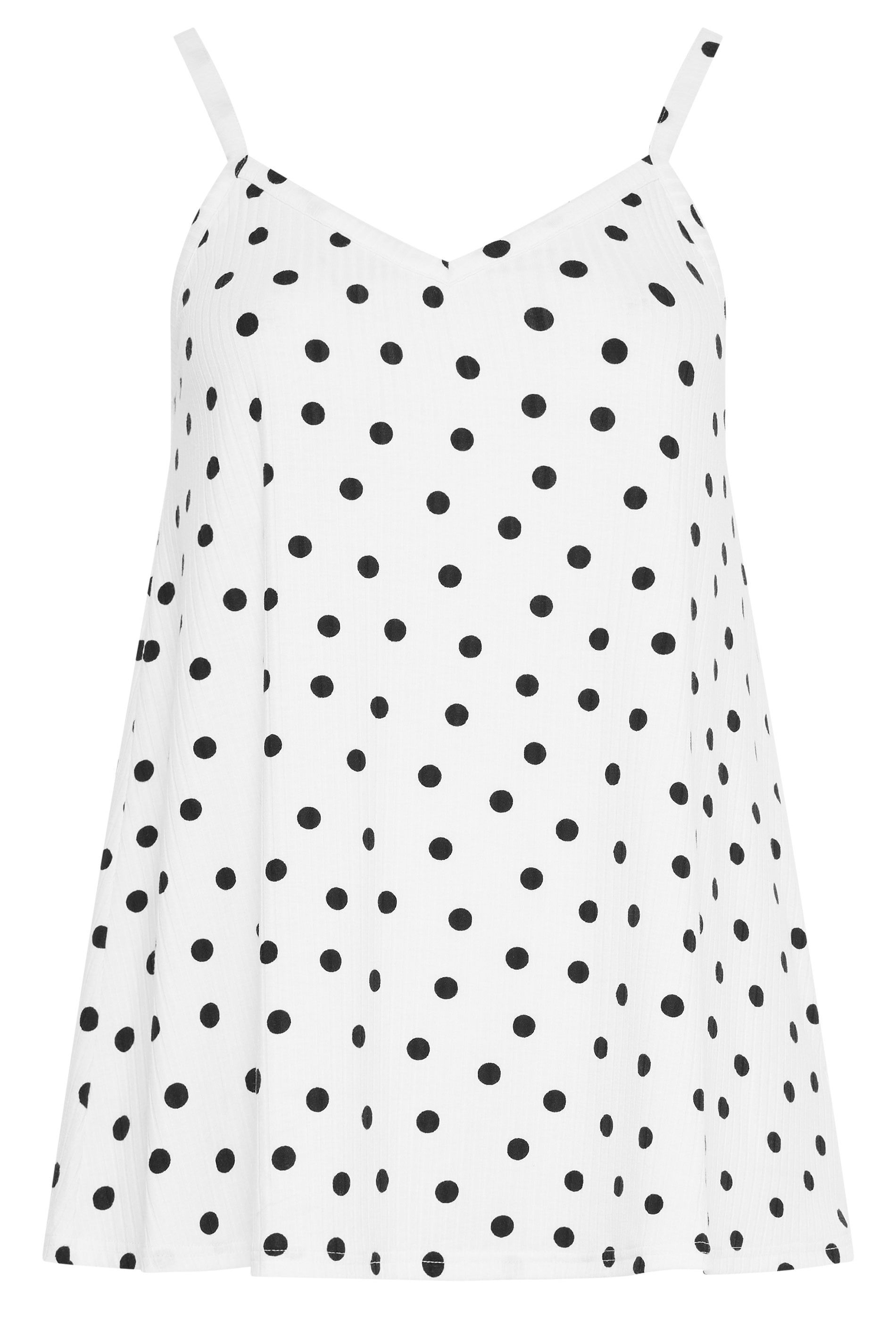Yours Polka Dot Swing Cami Top