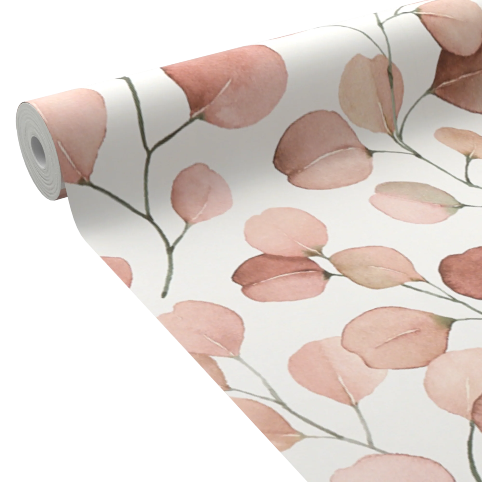 Papier peint intissé AIR BALLOON beige taupe, rose et bleu