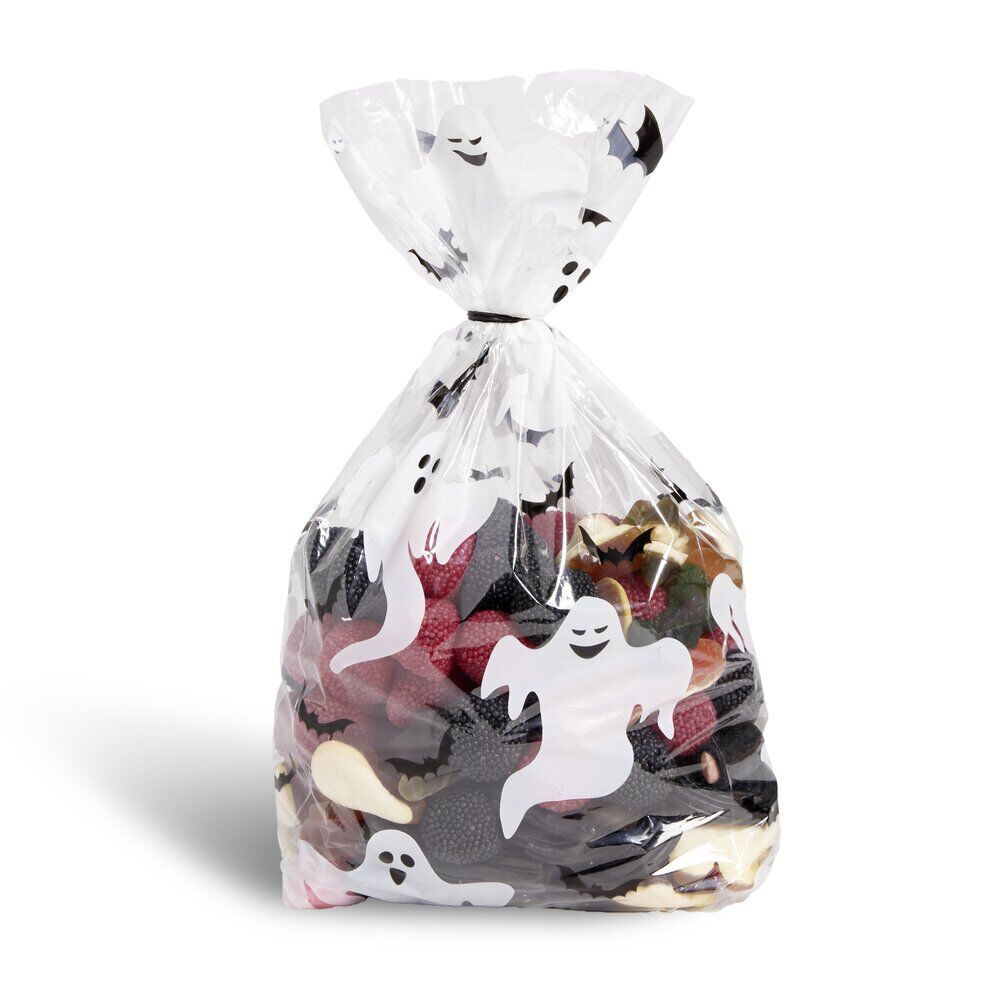 Sachet à bonbons pour Halloween x25 (3 modèles)