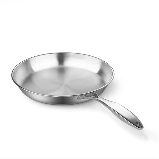 SOGA Stainless Steel Fry Pan Top Grade Induction 22cm 30cm