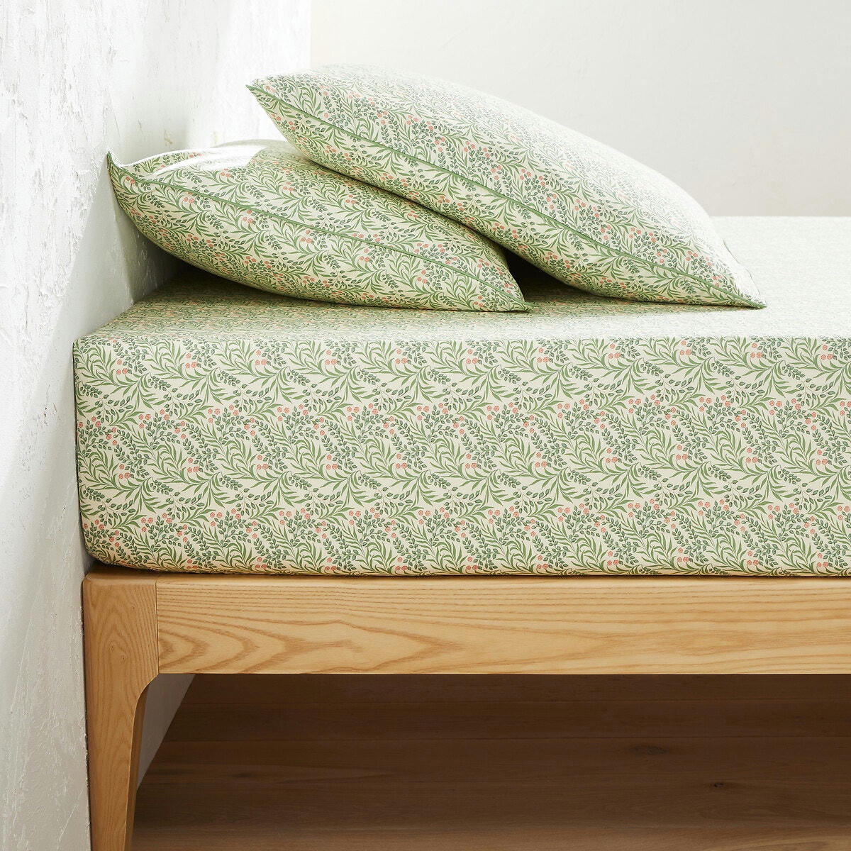 Drap housse satin de coton bonnet 30 cm, Lizbeth