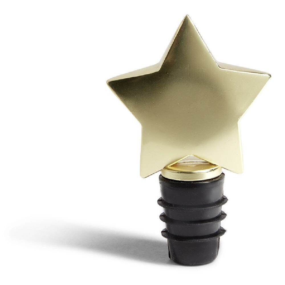 Bouchon design No&euml;l doré (2 modèles)