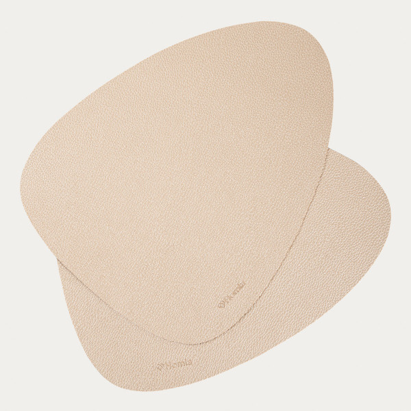Maty stołowe FEMELO złote, zestaw 2 szt. 38 cm HOMLA