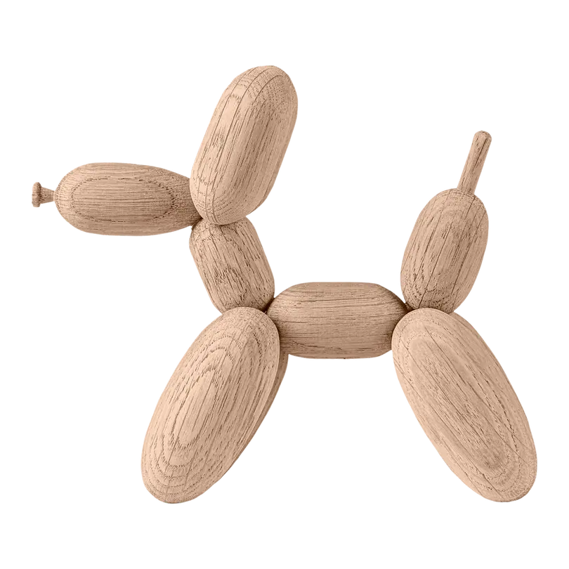 Holzfigur Ballon-Dog