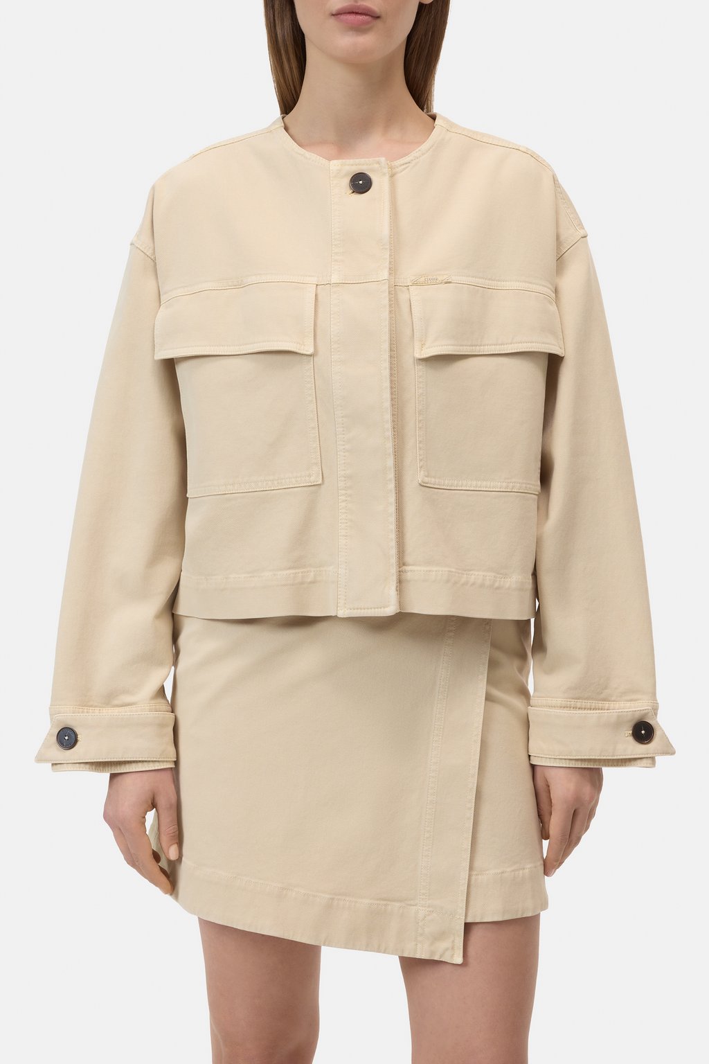 Kurze Jacke im Utility-Look