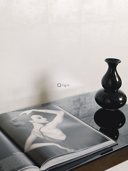 Origin Wallcoverings papier peint uni blanc 53 cm x 10.05 m
