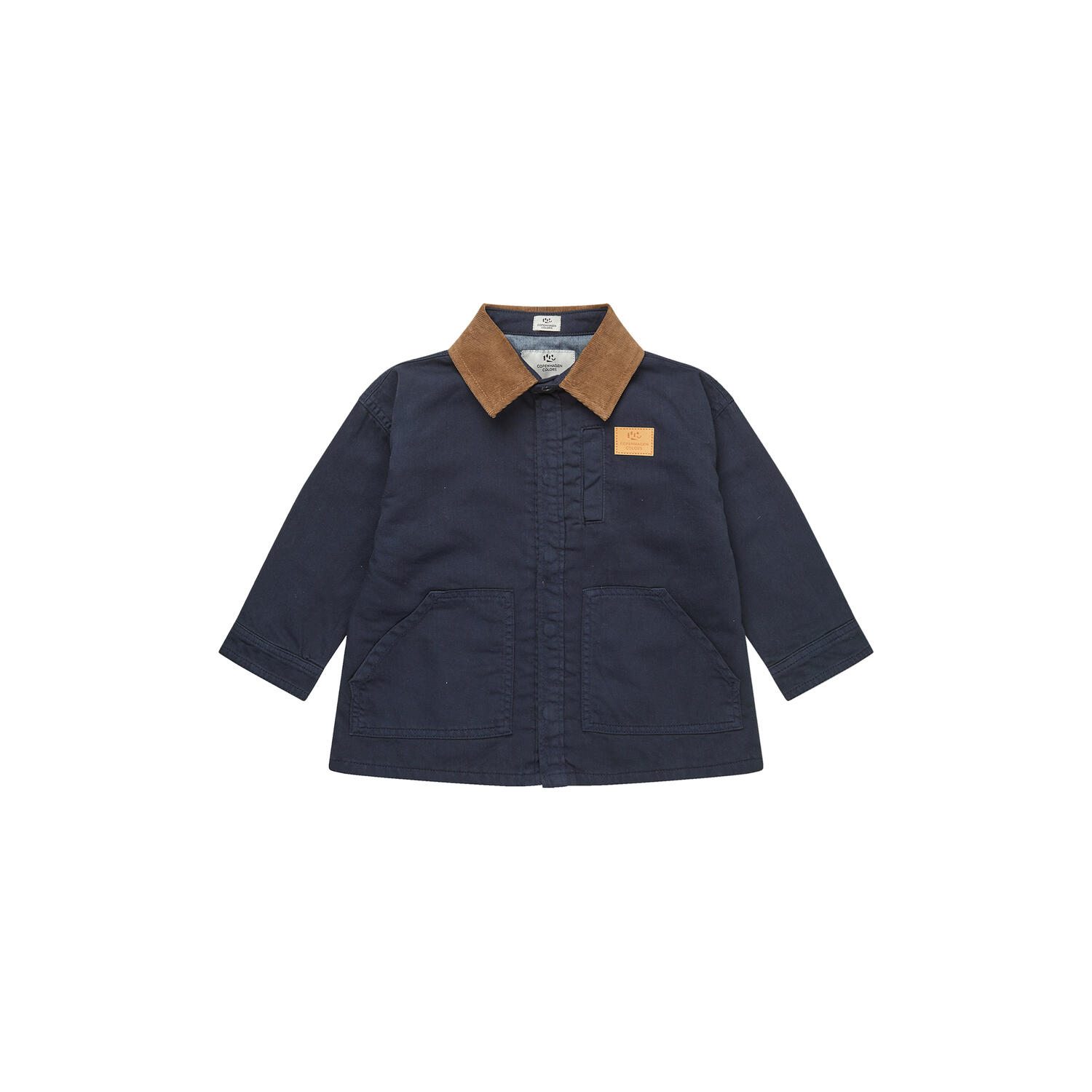 Twill Jacket w. Corduroy Collar