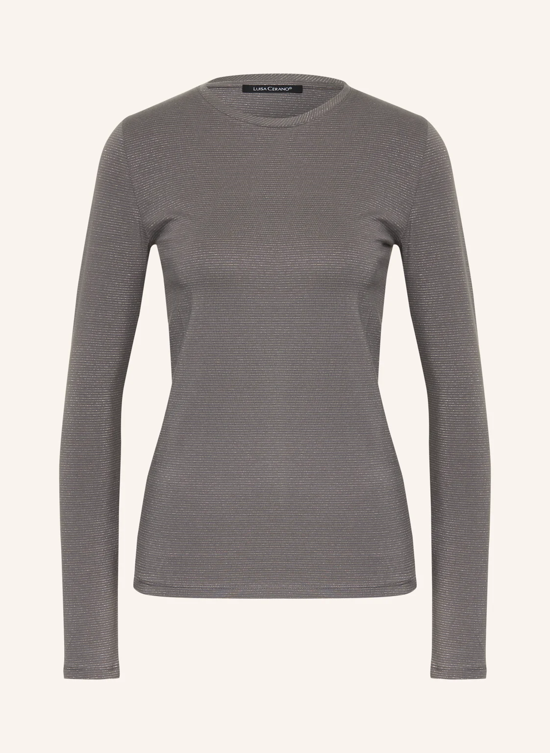 LUISA CERANO Longsleeve mit Glitzergarn