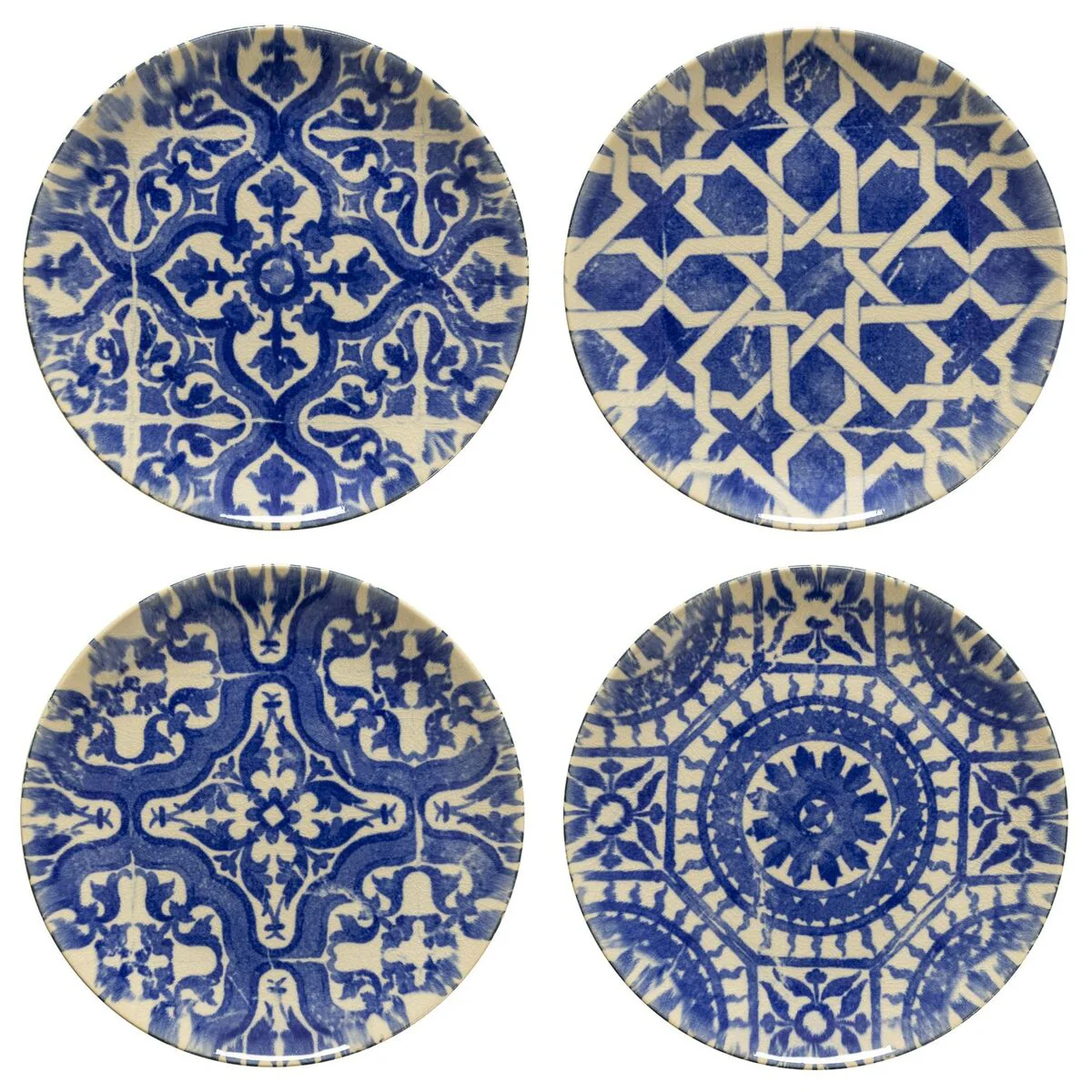 Set 4 Salad/Dessert Plates Algarve - Elements
