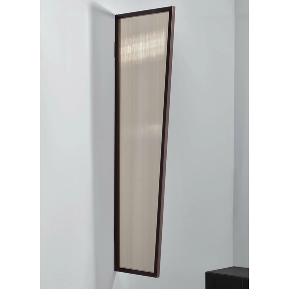 Seitenblende, BxH: 60 x 200 cm, braun
