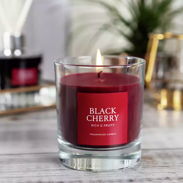 Wax Lyrical Singlewick Candle - Black Cherry