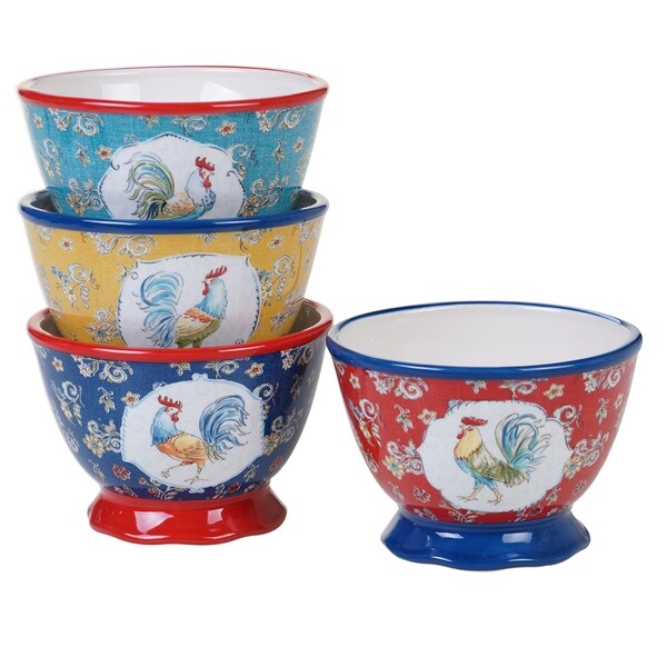 Certified International Morning Bloom 16-piece Dinnerware Set (Service for 4)