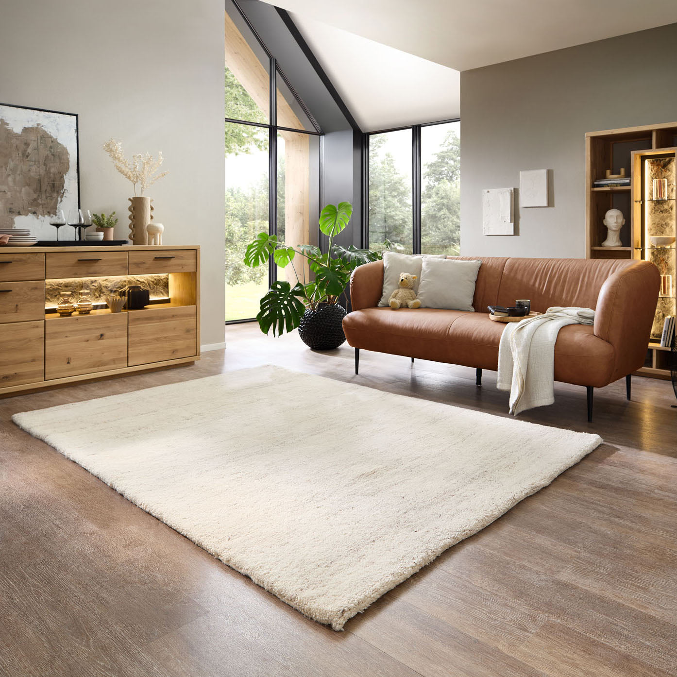 Theko Handgeknoopt Berber tapijt Taza Royal 140x200 cm - Jaspé