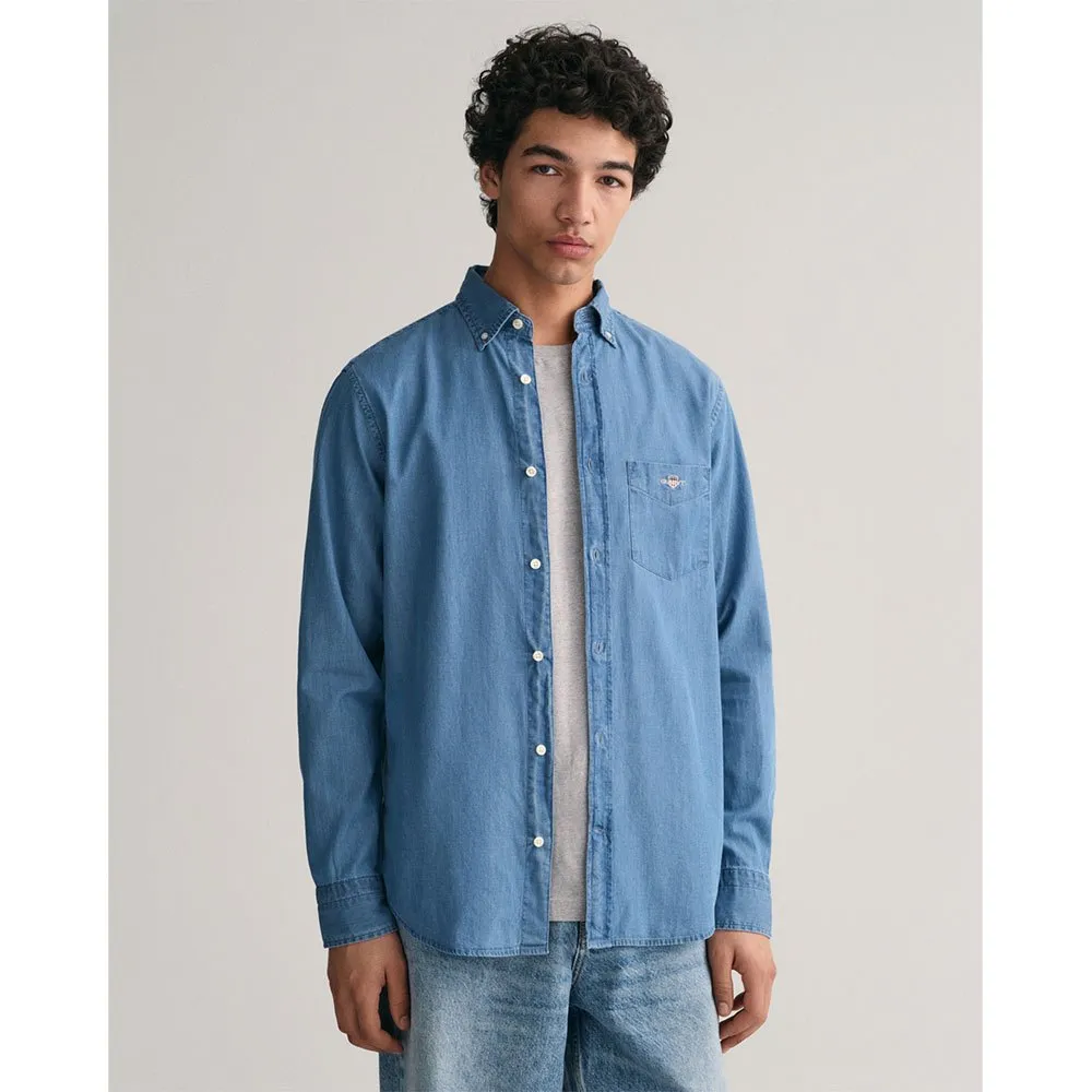 Gant Reg Indigo Bd long sleeve shirt