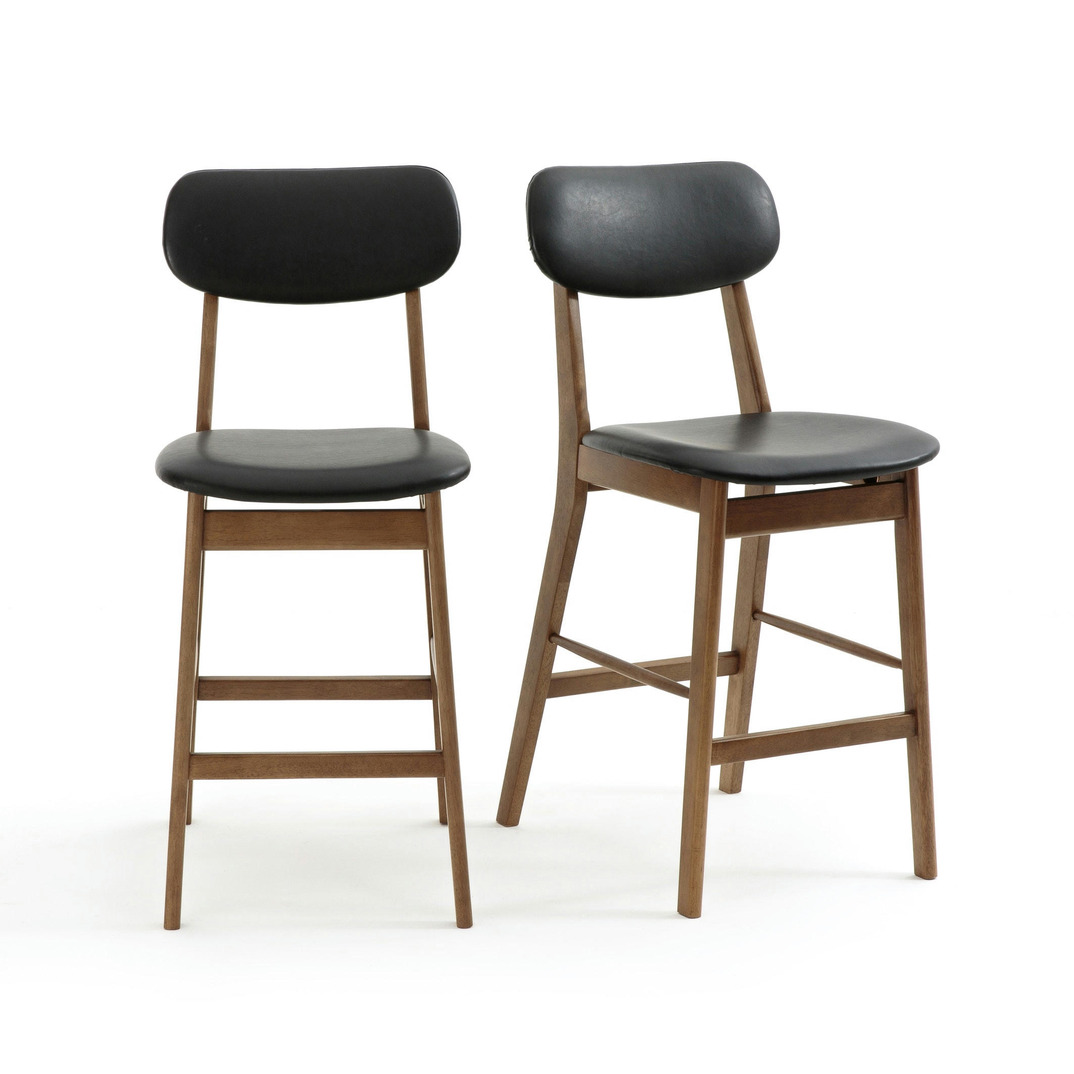 Lot de 2 chaises de bar mi-hauteur, Watford