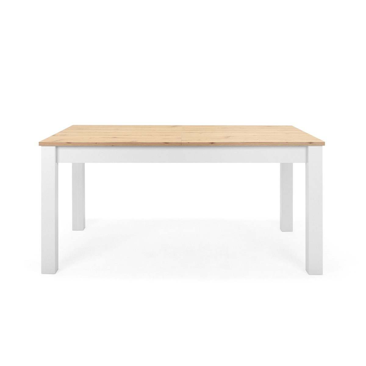 Calicosy - BERGEN Uitschuifbare eettafel - Naturel - 90x160x75 cm