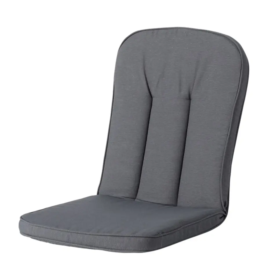 Madison - Tuinkussen Carlo / Calvia Panama grey - Ca. 100x48 cm - Set van 4