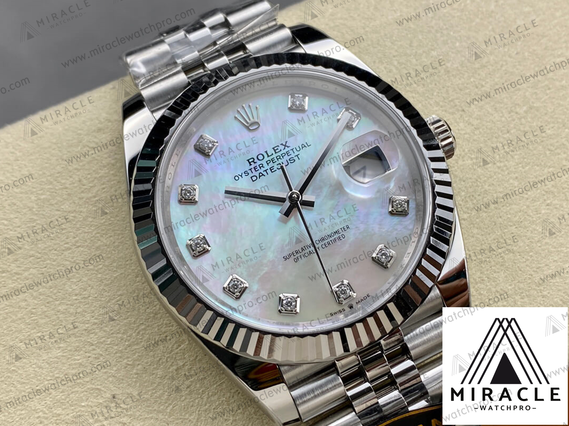 ROLEX-DATEJUST-REF.M126334-0020-ELITE CLONE-41MM-Replica Watch