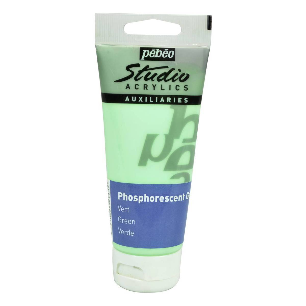 Pebeo Green Phosphorescent Gel 100ml