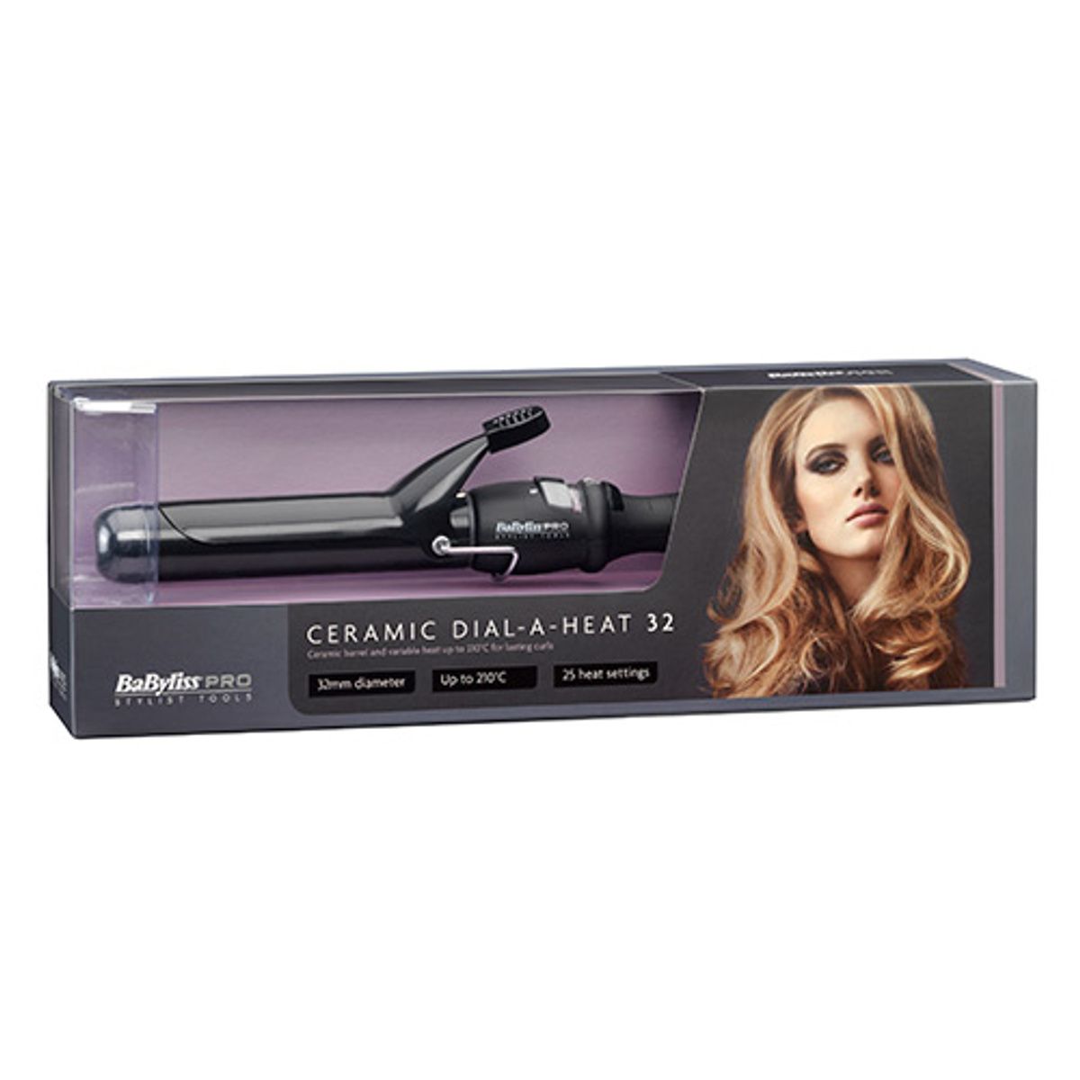 BABYLISS PRO Ceramic Dial-a-heat Tong