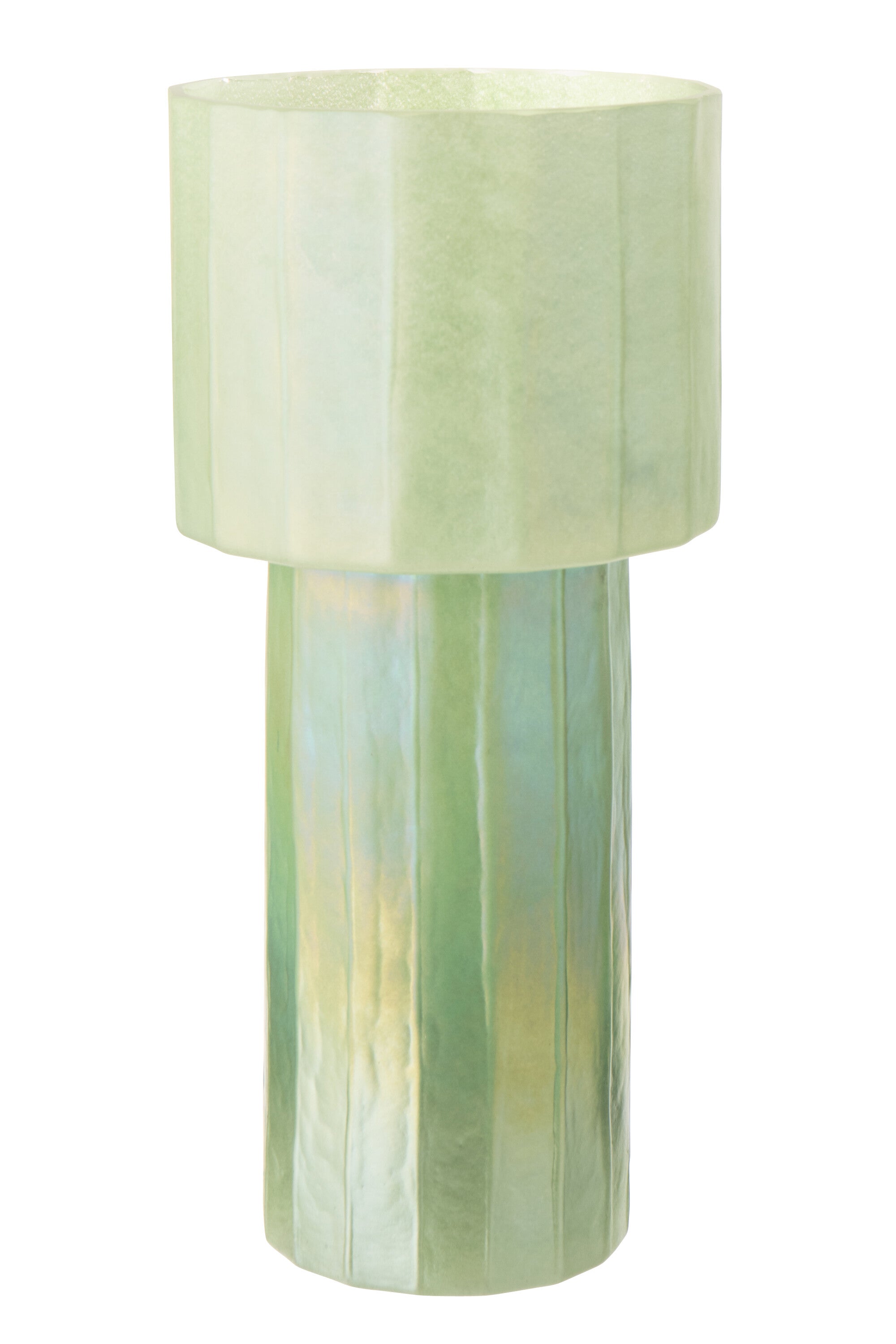 J-Line vaas Ann - glas - groen