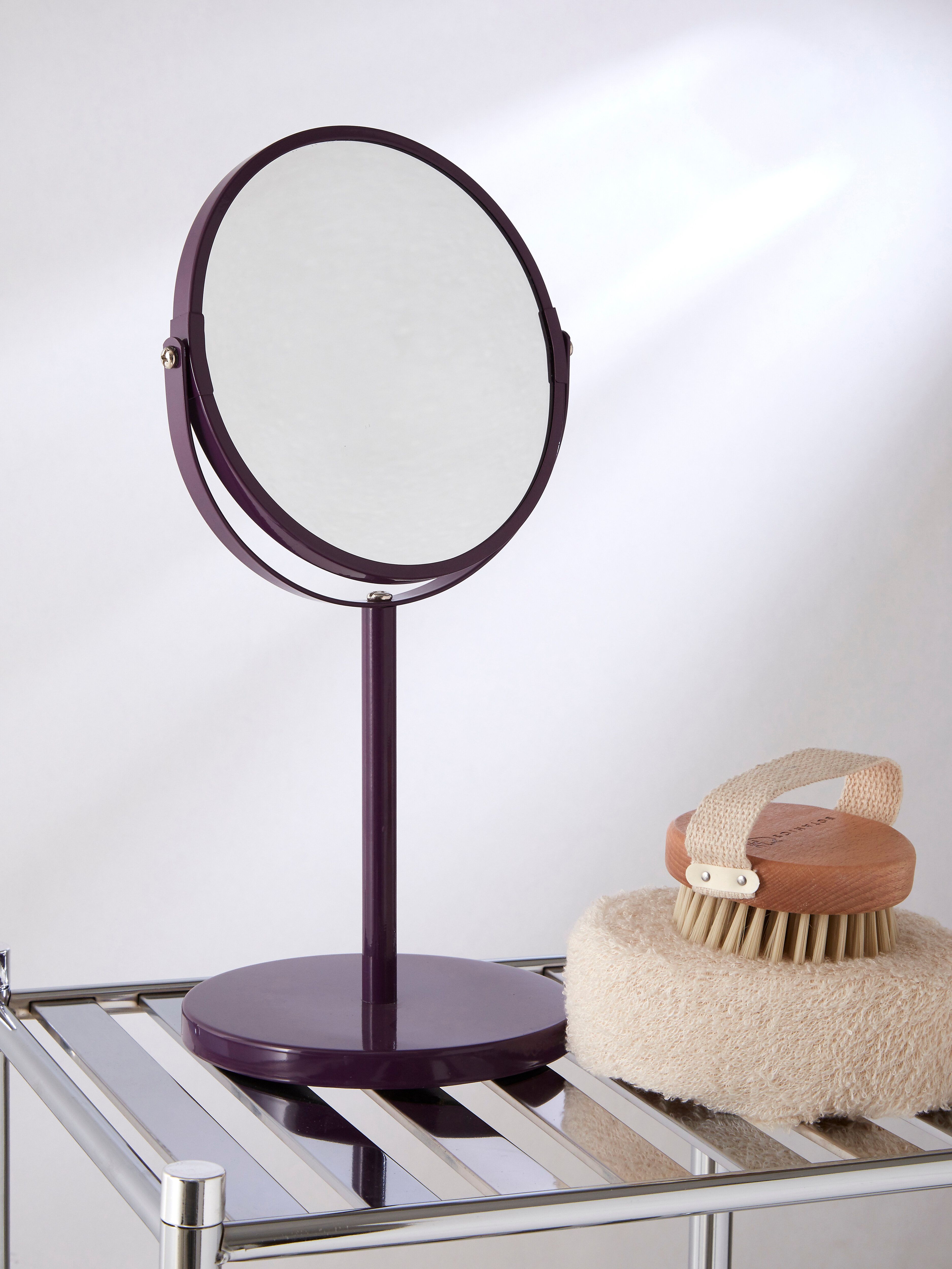 Orsina Purple Swivel Mirror
