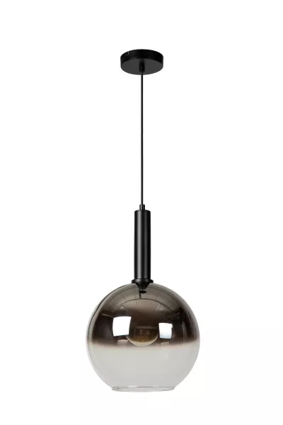 Lampa wisząca czarna MARIUS 1xE27x40W wym: 150x30x30 cm Lucide