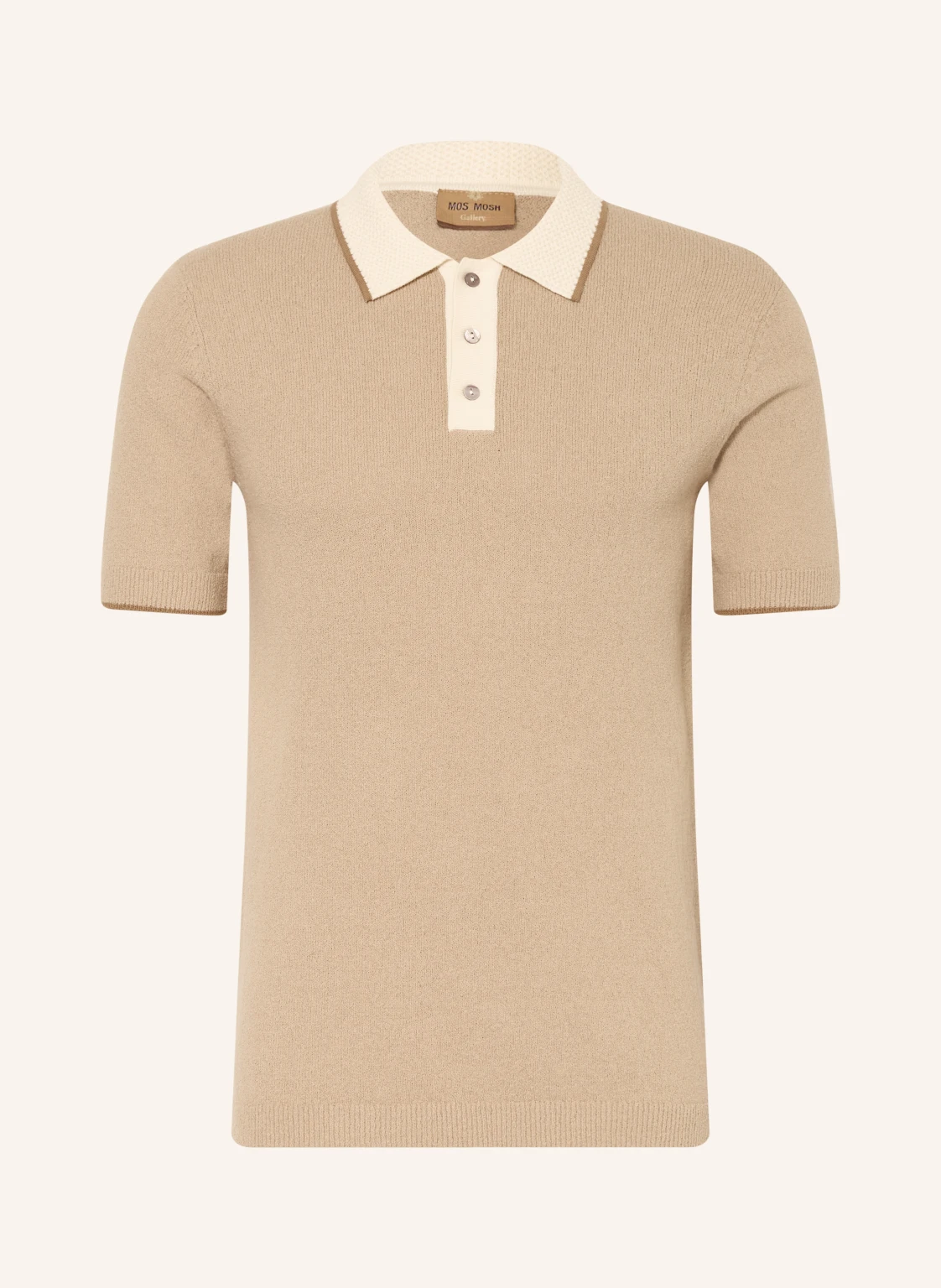 MOS MOSH Gallery Strick-Poloshirt MMGFRANCESCO Regular Fit