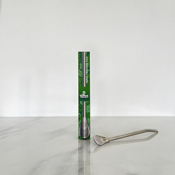 Paille filtrante à maté 17,5cm - Bombilla