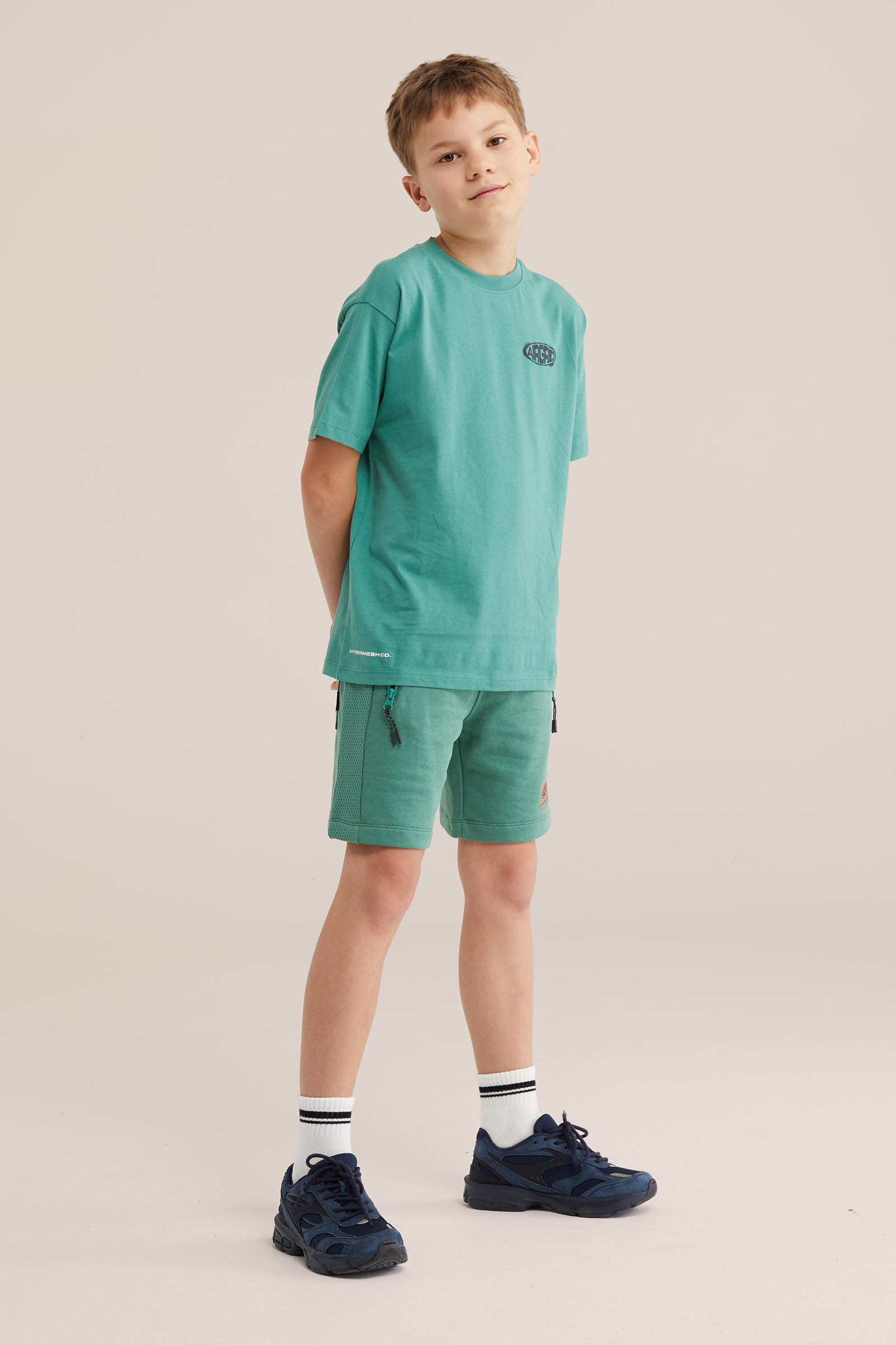 Jongens regular fit sweatshort