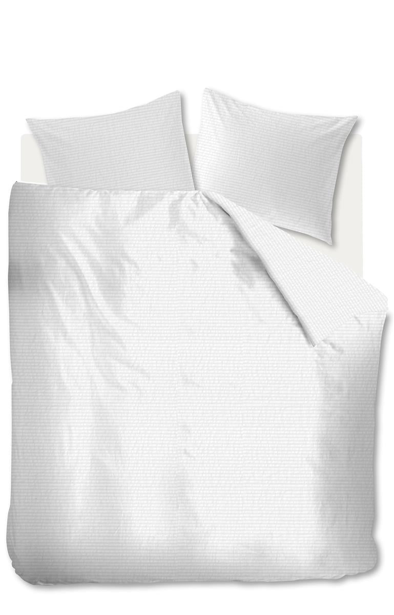 Beddinghouse Wave dekbedovertrek - Effen - Lits-Jumeaux - 240x200/220 - Wit