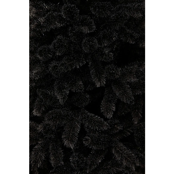 Weihnachtsbaum, ØxH: 119 x 185 cm, schwarz