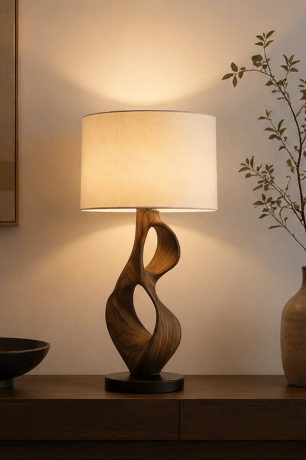 Wooden Art Lamp #WL067